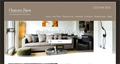 Desktop Screenshot of chateaux-dijon.com